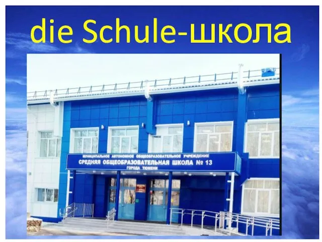 die Schule-школа