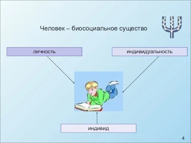 индивид индивидуальность личность Человек – биосоциальное существо