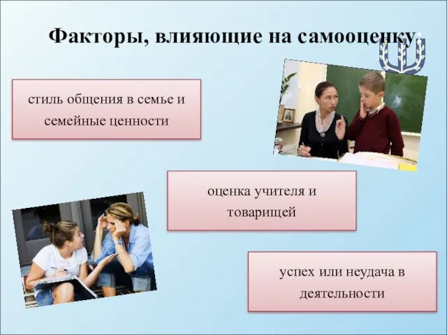 Факторы, влияющие на самооценку: стиль общения в семье и семейные ценности