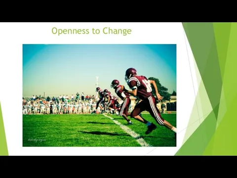 Openness to Change