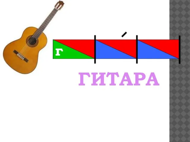 г ГИТАРА