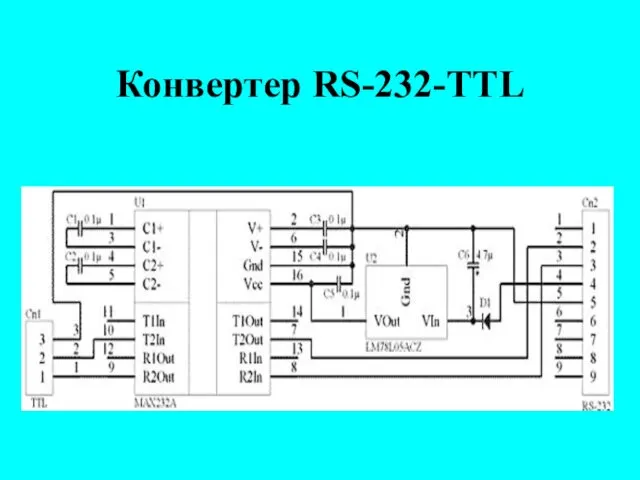 Конвертер RS-232-TTL