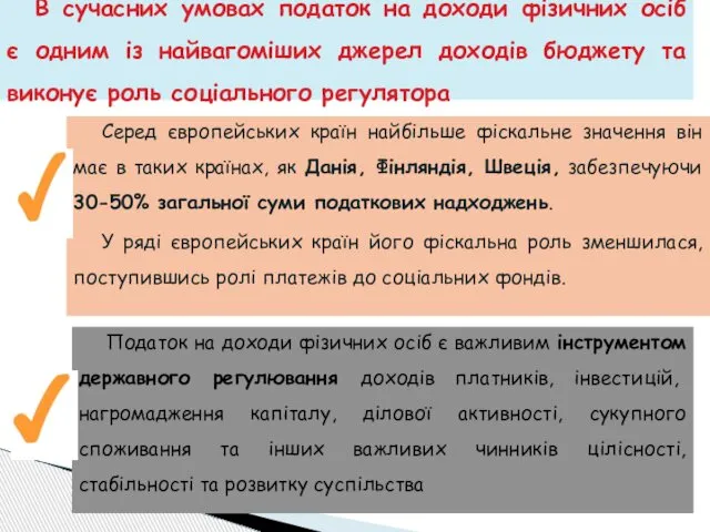 Серед європейських країн найбільше фіскальне значення він має в таких країнах,