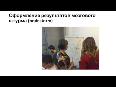 Оформление результатов мозгового штурма (brainstorm)