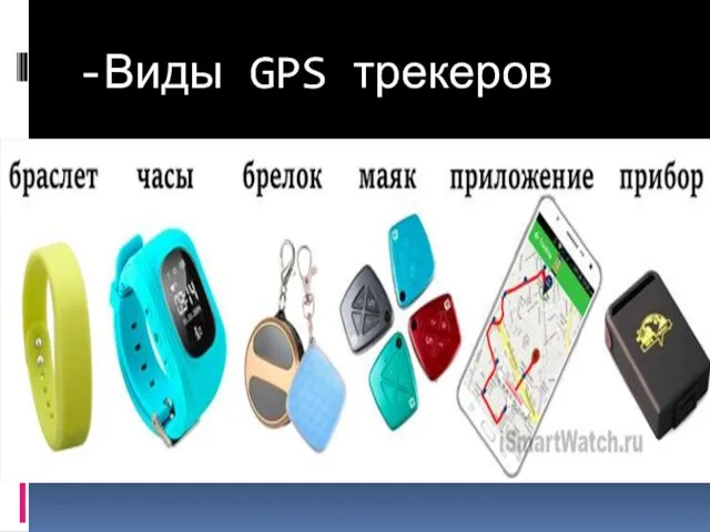 -Виды GPS трекеров