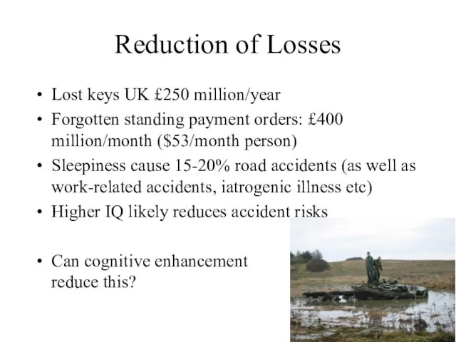 Reduction of Losses Lost keys UK £250 million/year Forgotten standing payment