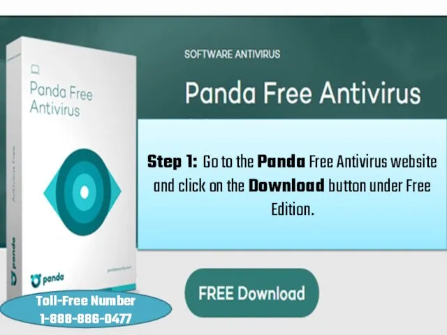 Step 1: Go to the Panda Free Antivirus website and click