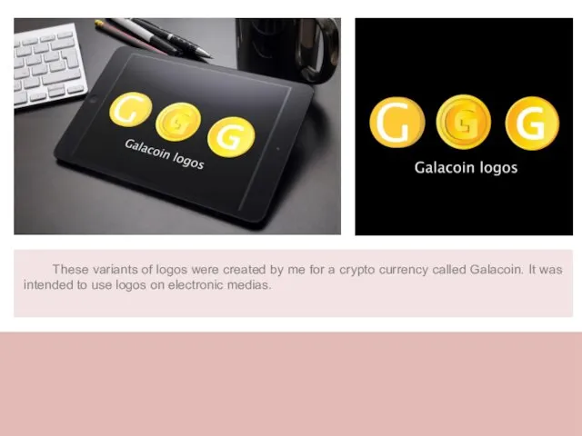 These variants of logos were created by me for a crypto