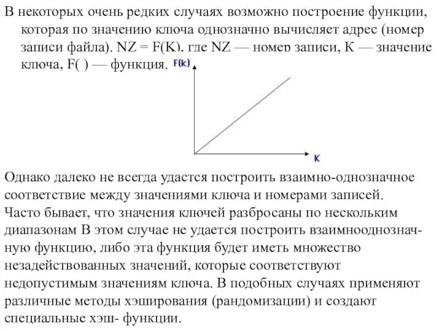 В некоторых очень редких случаях возможно построение функции, которая по значению