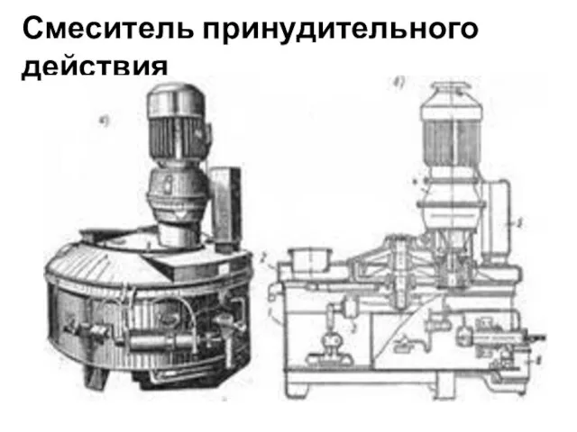 Смеситель принудительного действия .