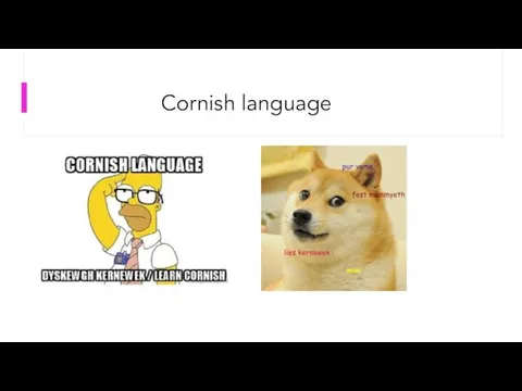 Cornish language