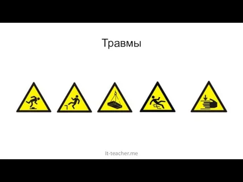 Травмы It-teacher.me