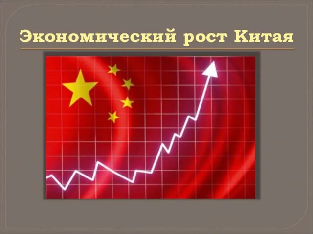 Экономический рост Китая