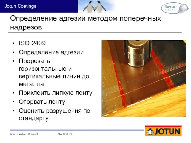 Gitter tester m prøveplate Определение адгезии методом поперечных надрезов ISO 2409