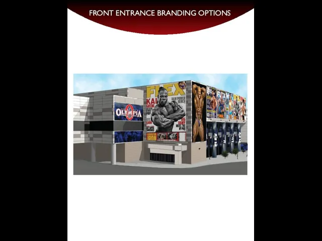 FRONT ENTRANCE BRANDING OPTIONS