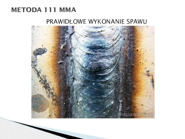 METODA 111 MMA PRAWIDŁOWE WYKONANIE SPAWU