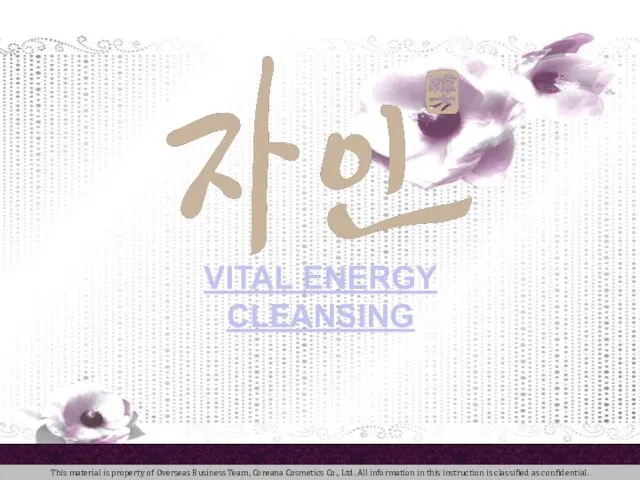 VITAL ENERGY CLEANSING