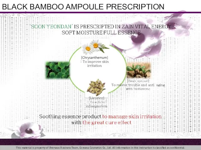 BLACK BAMBOO AMPOULE PRESCRIPTION