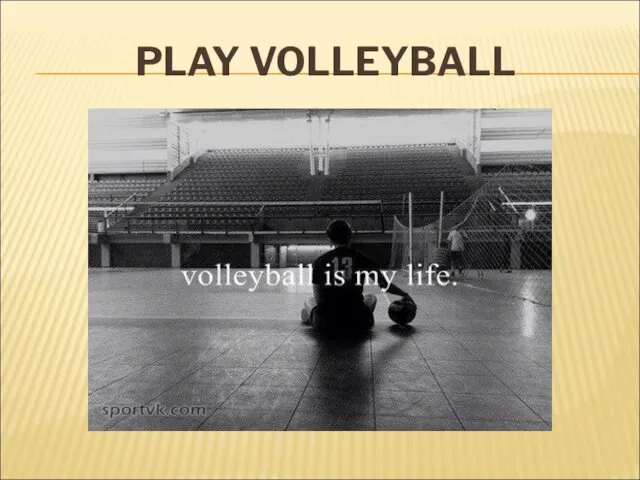 PLAY VOLLEYBALL