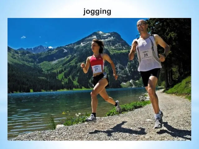 jogging
