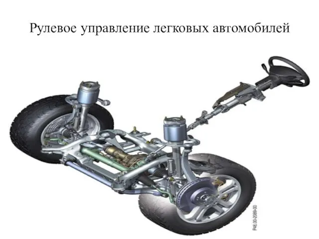 Рулевое управление легковых автомобилей