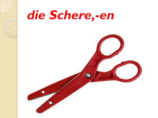 die Schere,-en