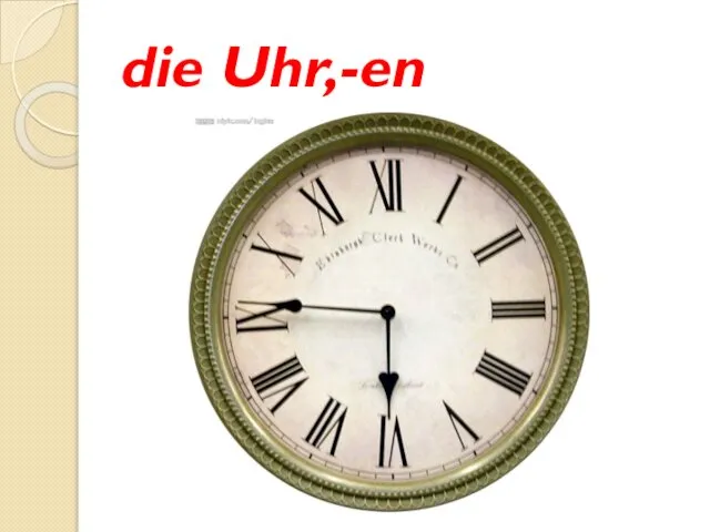 die Uhr,-en