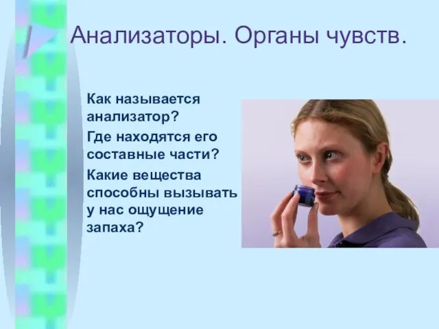 Анализаторы. Органы чувств. Как называется анализатор? Где находятся его составные части?