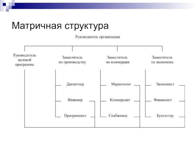 Матричная структура