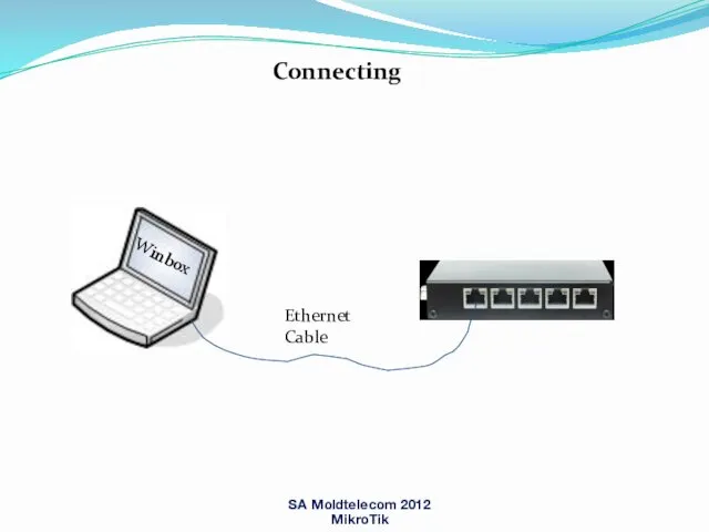 Connecting Ethernet Cable Winbox SA Moldtelecom 2012 MikroTik