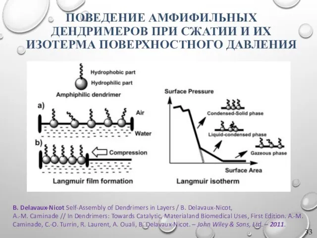 B. Delavaux-Nicot Self-Assembly of Dendrimers in Layers / B. Delavaux-Nicot, A.-M.