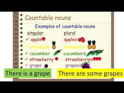 There is a grape There are some grapes