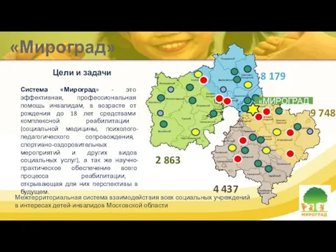 Межтерриториальная система взаимодействия всех социальных учреждений в интересах детей-инвалидов Московской области