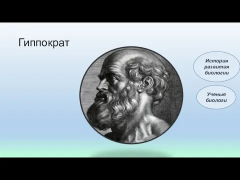 Гиппократ Ученые биологи История развития биологии