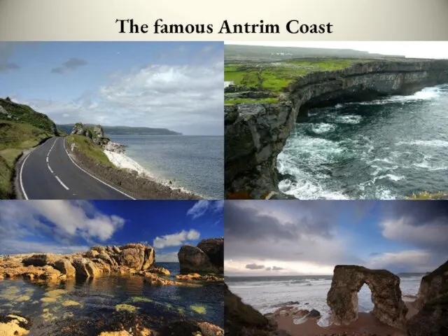 The famous Antrim Coast