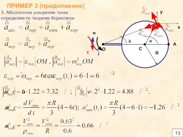 13 ПРИМЕР 3 (продолжение) e М