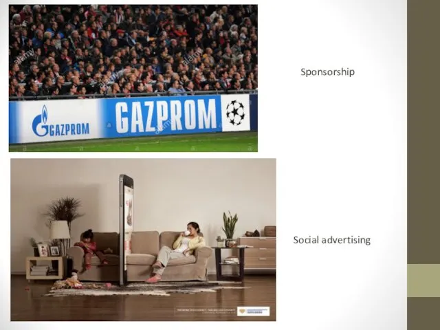 Sponsorship Social advertising