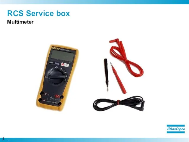 RCS Service box Multimeter