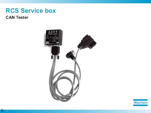 RCS Service box CAN Tester