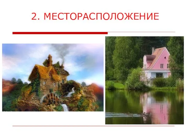 2. МЕСТОРАСПОЛОЖЕНИЕ