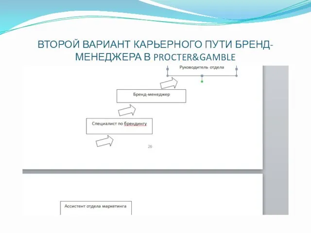 ВТОРОЙ ВАРИАНТ КАРЬЕРНОГО ПУТИ БРЕНД-МЕНЕДЖЕРА В PROCTER&GAMBLE