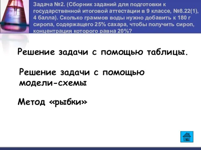 Задача №2. (Сборник заданий для подготовки к государственной итоговой аттестации в