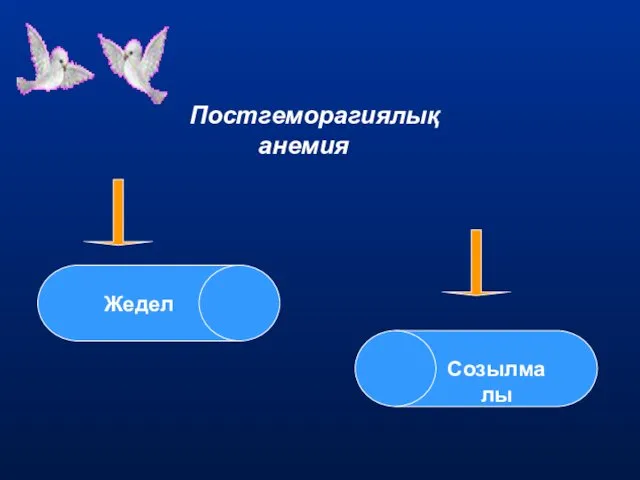 Жедел Созылмалы Постгеморагиялық анемия