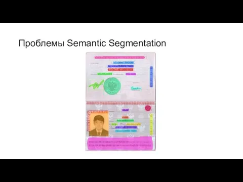 Проблемы Semantic Segmentation