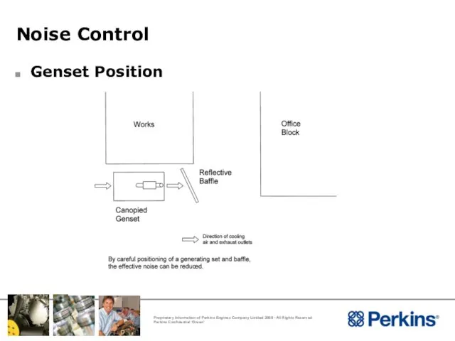 Noise Control Genset Position