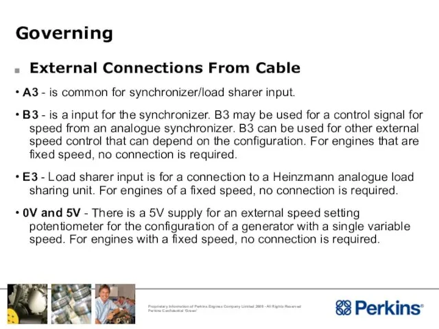 Governing External Connections From Cable • A3 - is common for