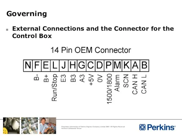 Governing External Connections and the Connector for the Control Box