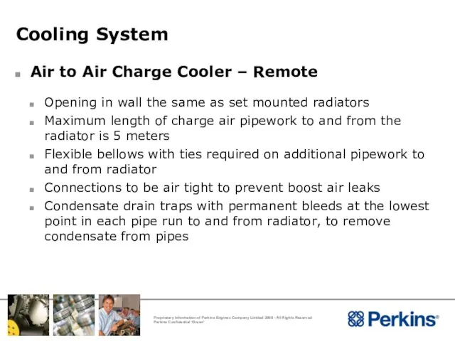 Cooling System Air to Air Charge Cooler – Remote Opening in