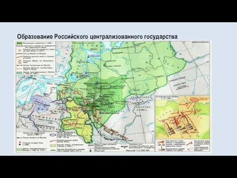 Образование Российского централизованного государства