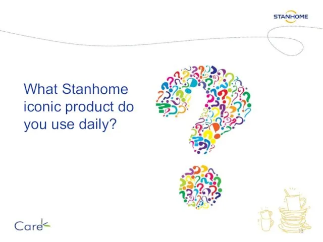 What Stanhome iconic product do you use daily?